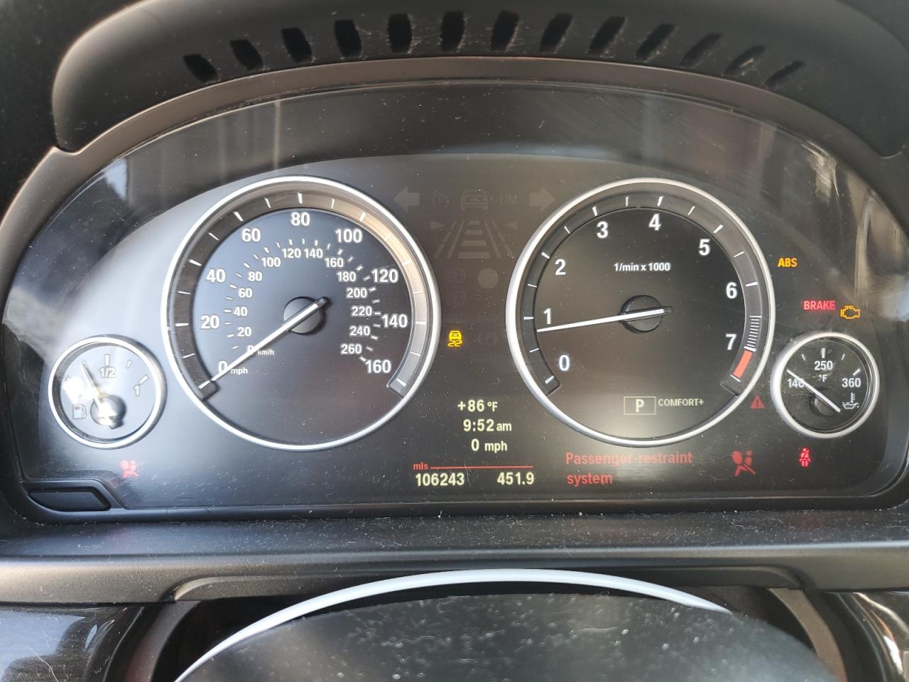 2012 BMW 535 I VIN: WBAFR7C52CC812321 Lot: 65232394