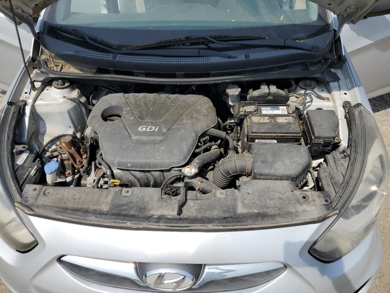 2013 Hyundai Accent Gls VIN: KMHCT4AE3DU576326 Lot: 68637244