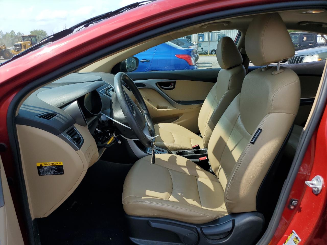 2012 Hyundai Elantra Gls VIN: KMHDH4AE1CU360382 Lot: 66069314