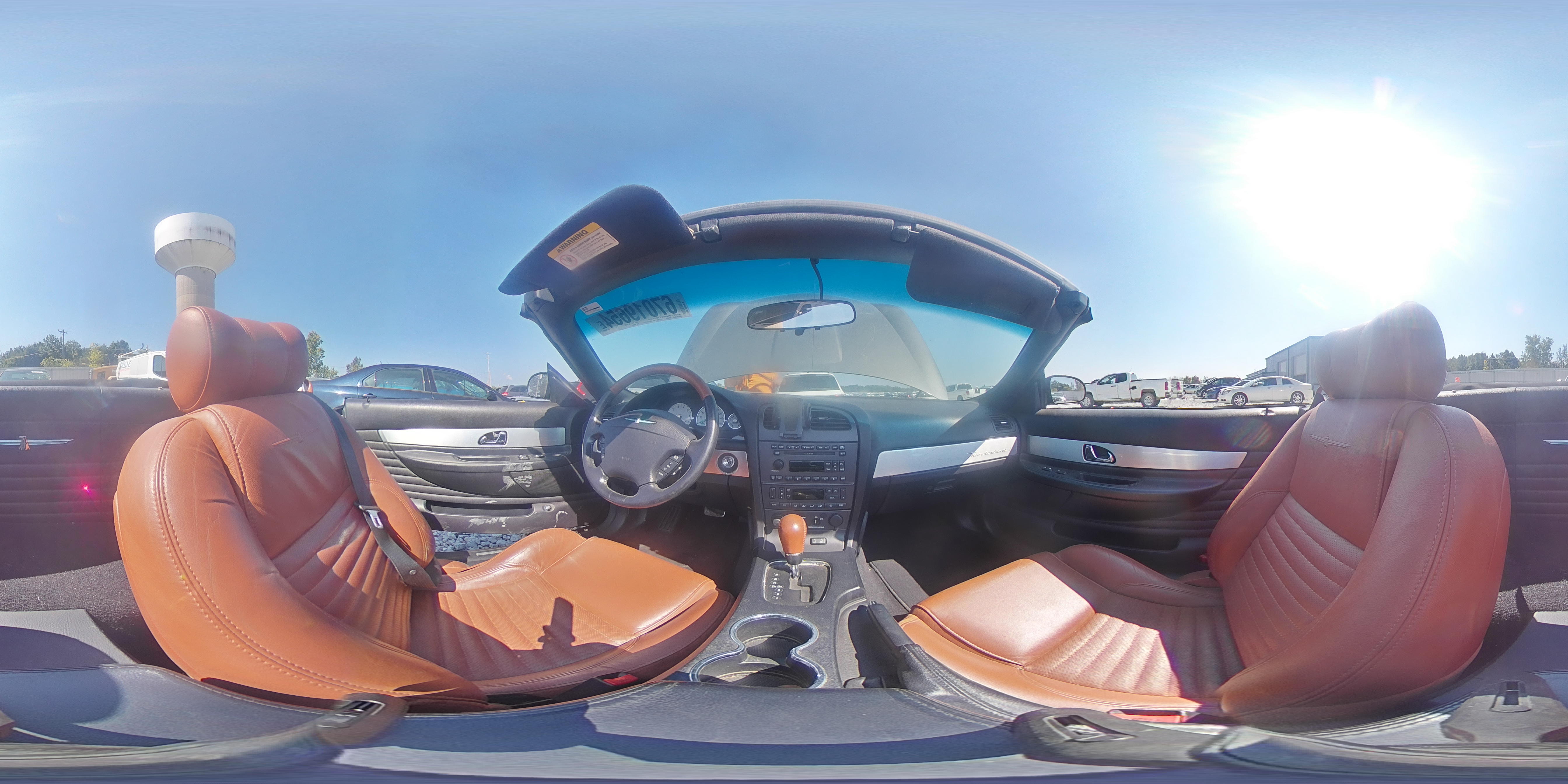 2003 Ford Thunderbird VIN: 1FAHP60AX3Y100435 Lot: 67019654