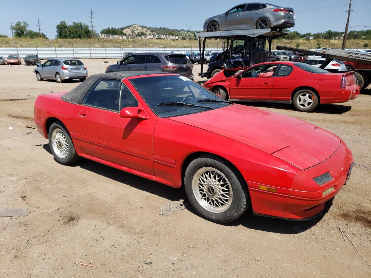 1991 Mazda Rx7 VIN: JM1FC3529M0904464 Lot: 65686484