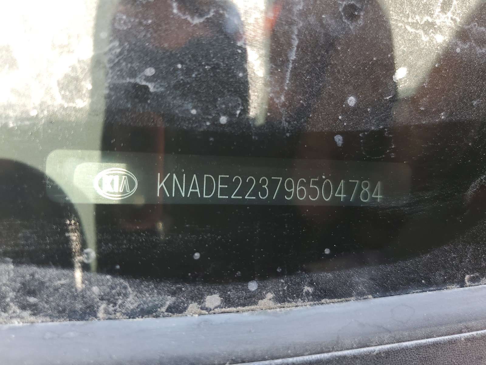 KNADE223796504784 2009 Kia Rio Base