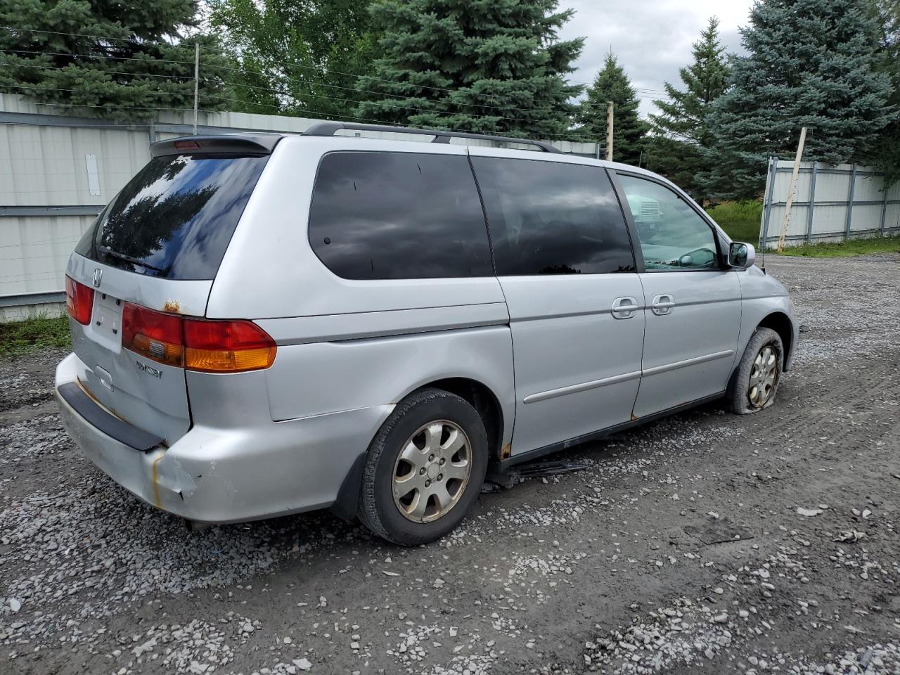 2002 Honda Odyssey Exl VIN: 5FNRL18922B042763 Lot: 66384244