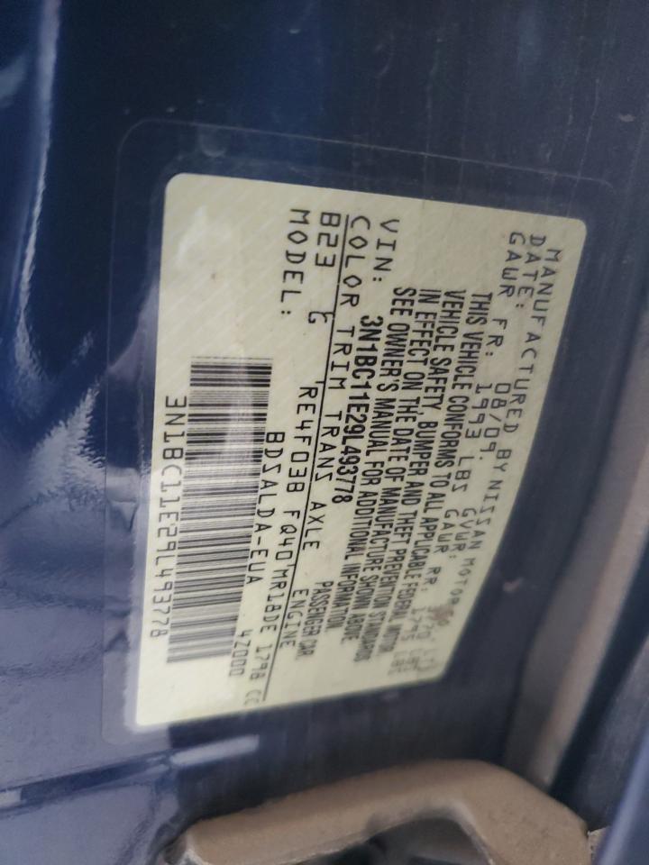 3N1BC11E29L493778 2009 Nissan Versa S