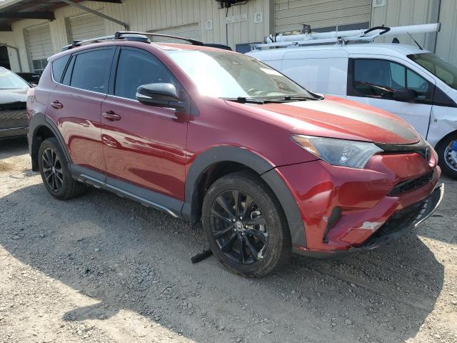  TOYOTA RAV4 2018 Червоний