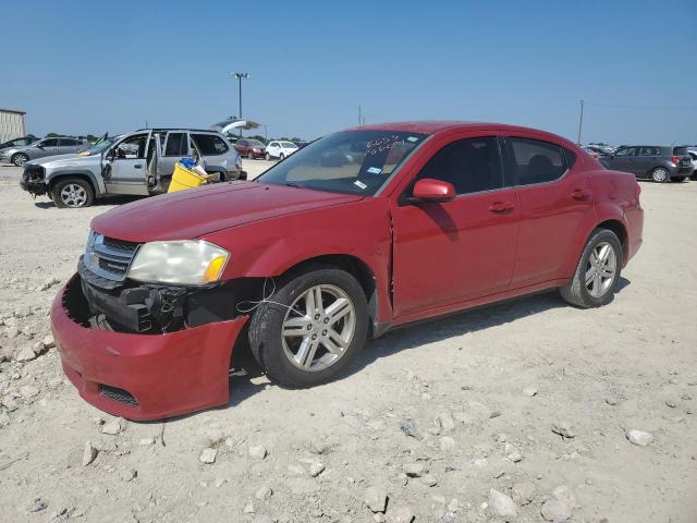  DODGE AVENGER 2012 Czerwony