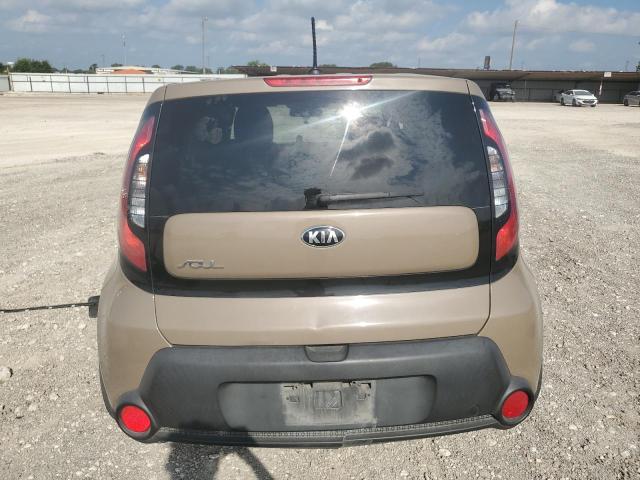  KIA SOUL 2016 tan