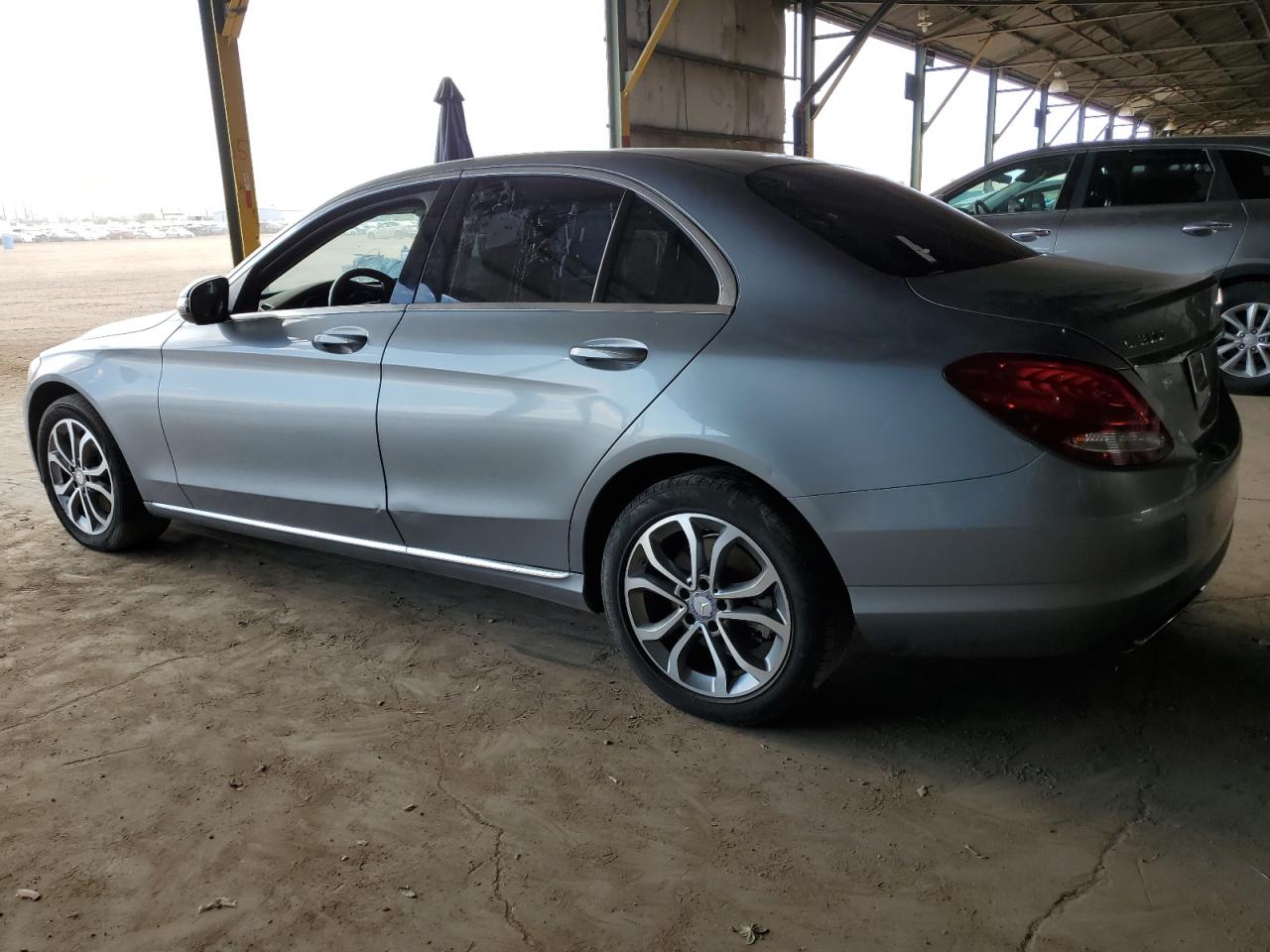 55SWF4KB7FU007485 2015 MERCEDES-BENZ C CLASS - Image 2