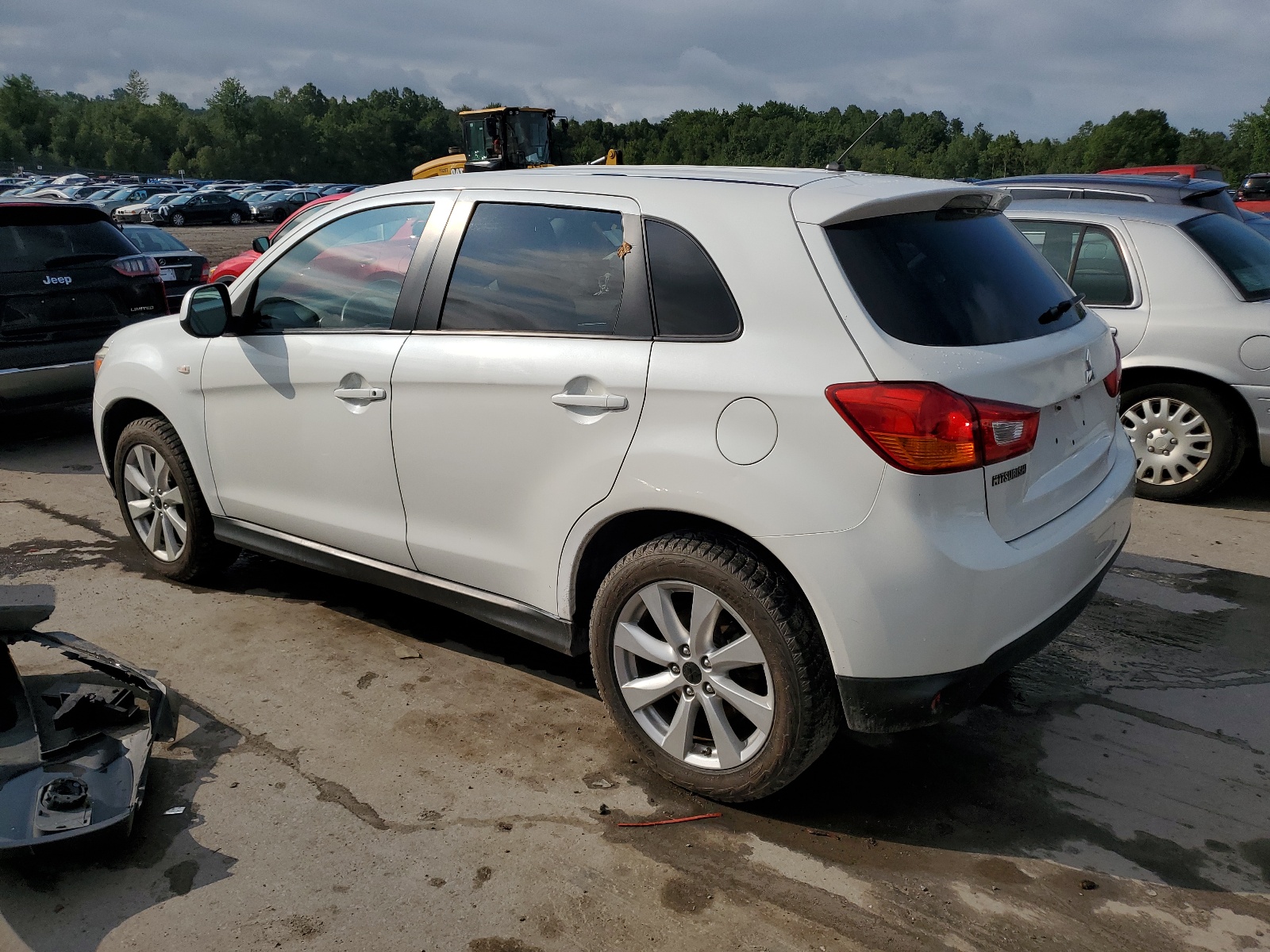 2014 Mitsubishi Outlander Sport Es vin: 4A4AR3AU7EE023212