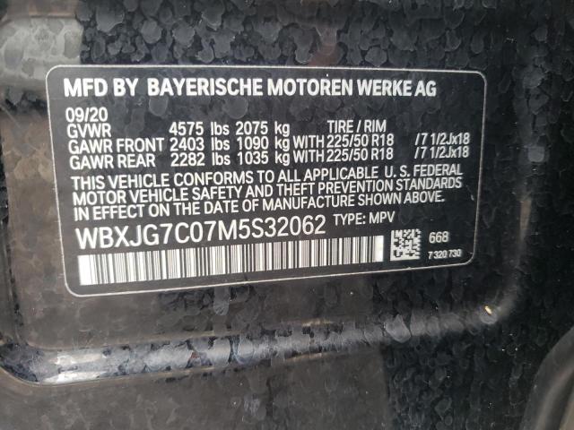 WBXJG7C07M5S32062 BMW X1 SDRIVE2 14