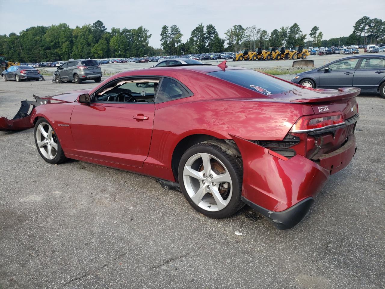 2G1FF1E32F9261073 2015 CHEVROLET CAMARO - Image 2