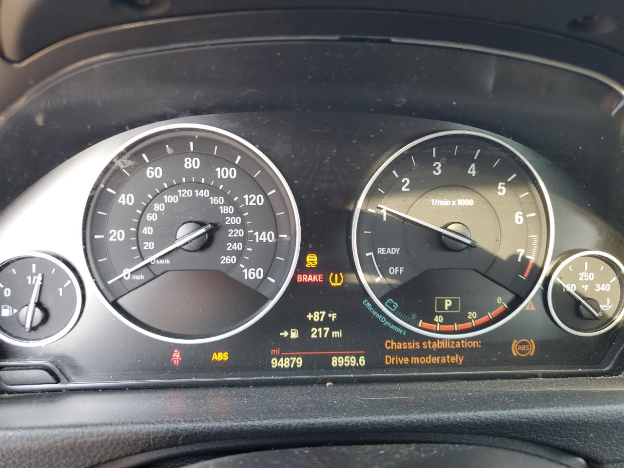 2015 BMW 328 I VIN: WBA3A5C57FF607417 Lot: 65086964