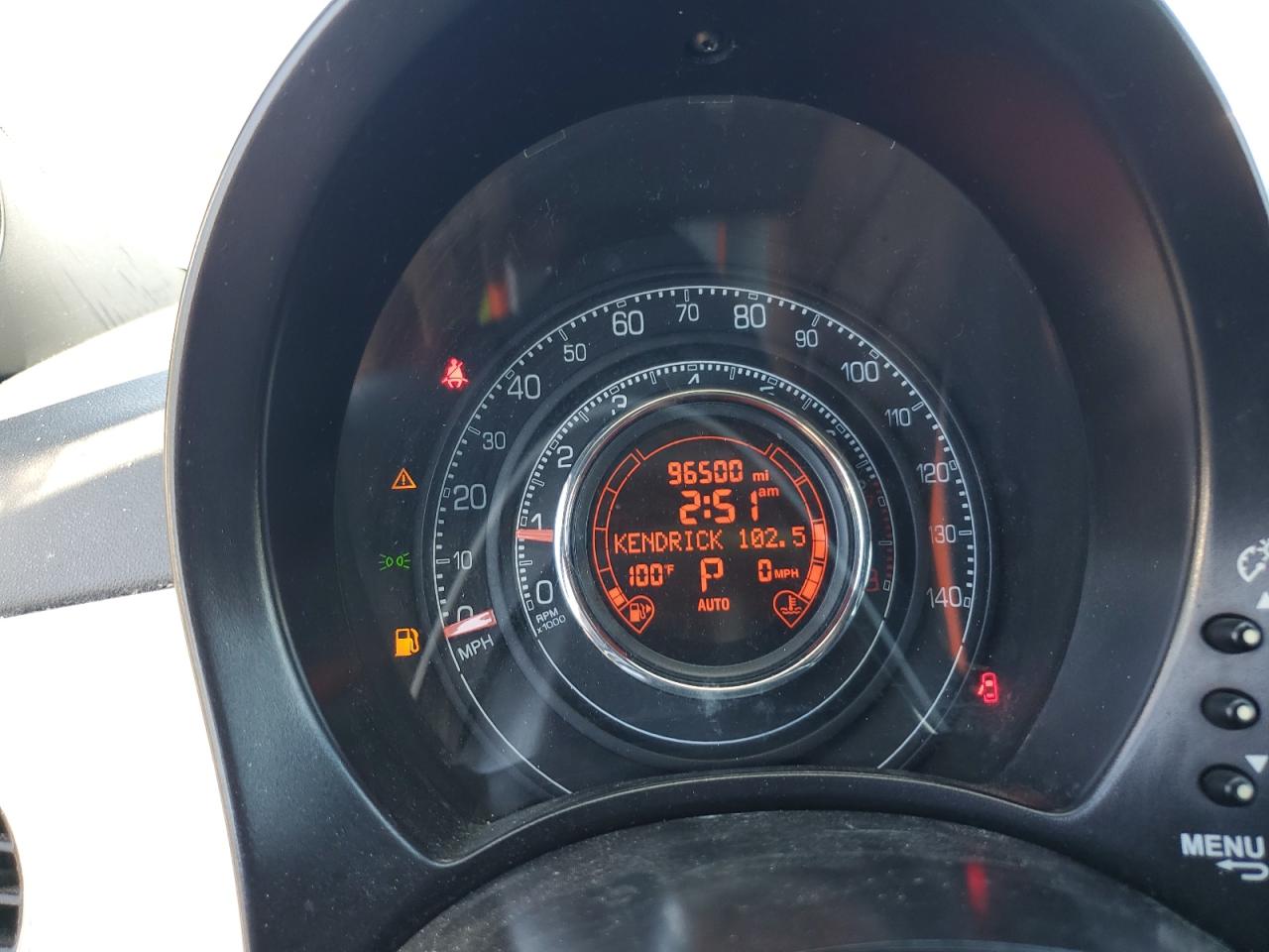 2013 Fiat 500 Sport VIN: 3C3CFFBR5DT640325 Lot: 68676404