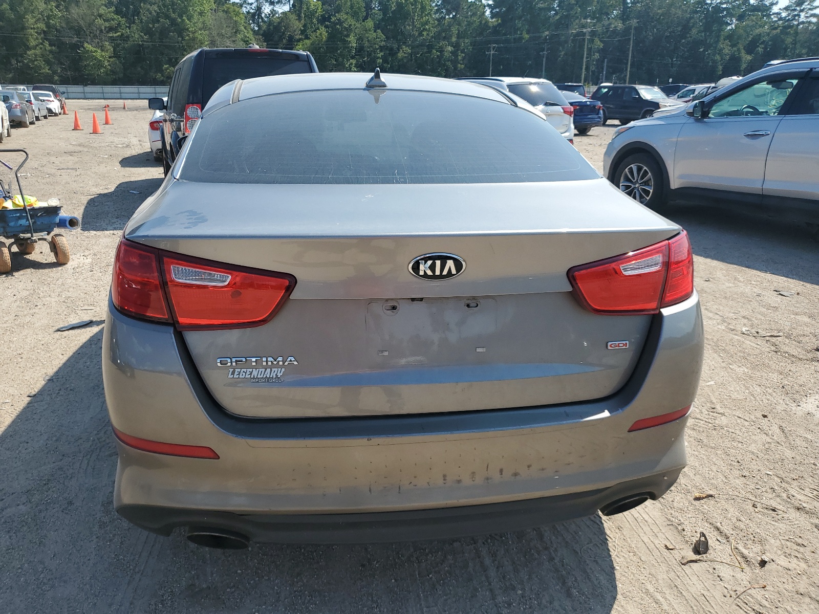 2015 Kia Optima Lx vin: 5XXGM4A76FG408175