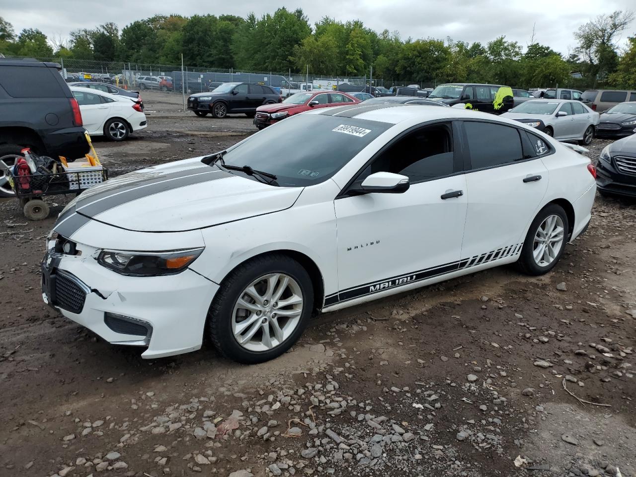2016 Chevrolet Malibu Lt de vânzare în Chalfont, PA - Front End