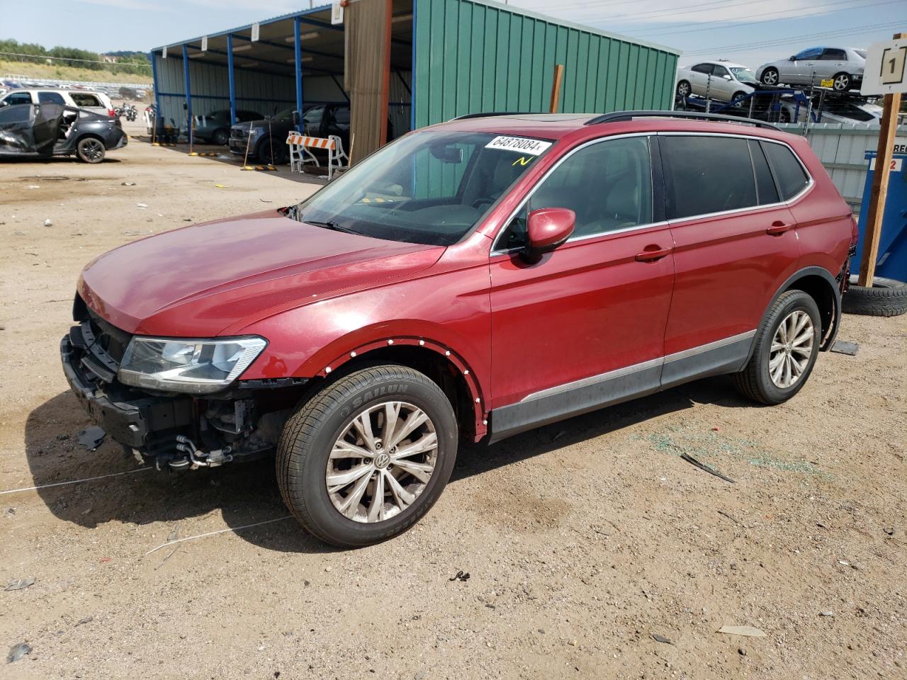 3VV2B7AX1JM173050 2018 VOLKSWAGEN TIGUAN - Image 1