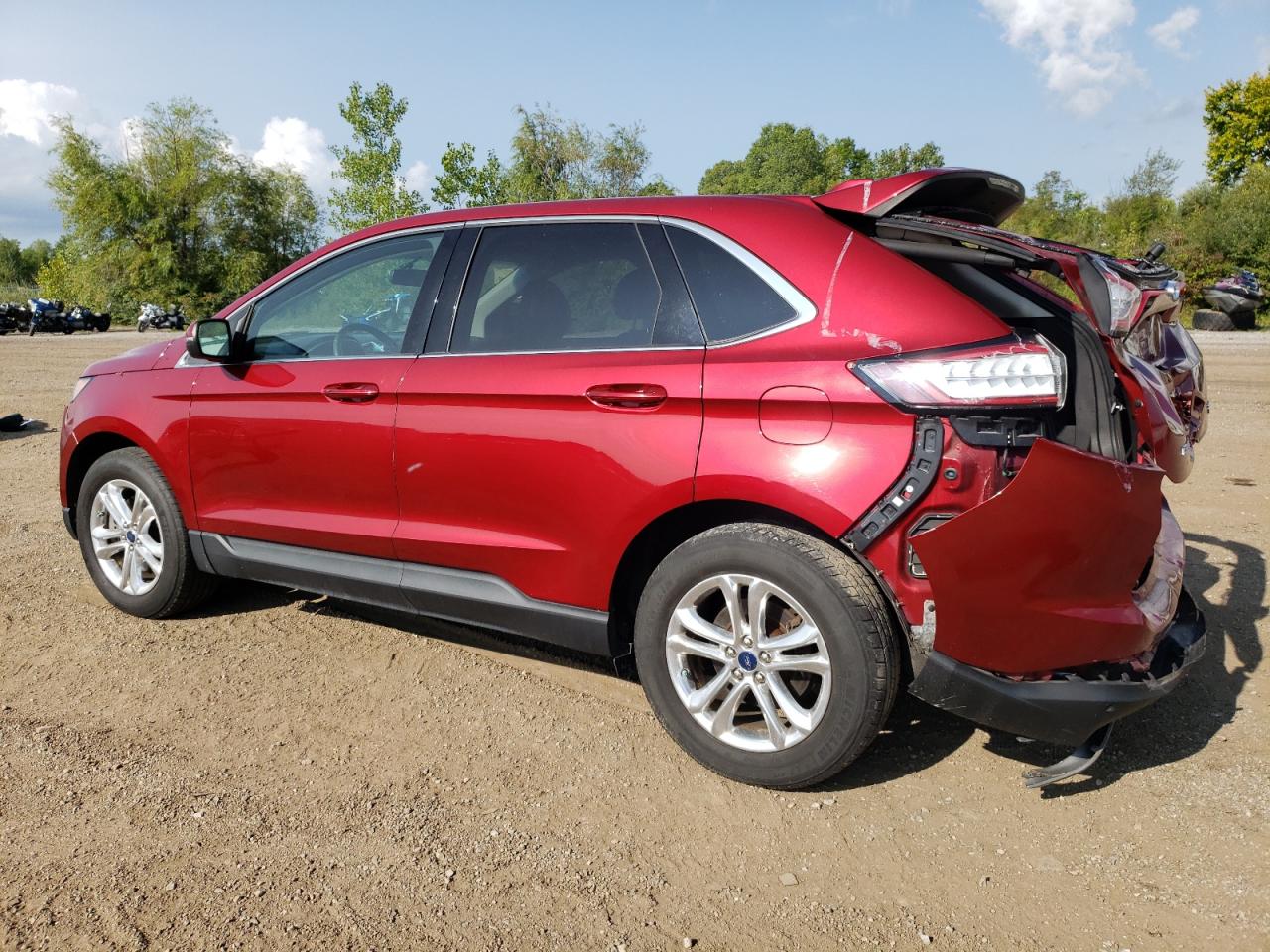 2015 Ford Edge Sel VIN: 2FMTK4J81FBC22746 Lot: 67270084