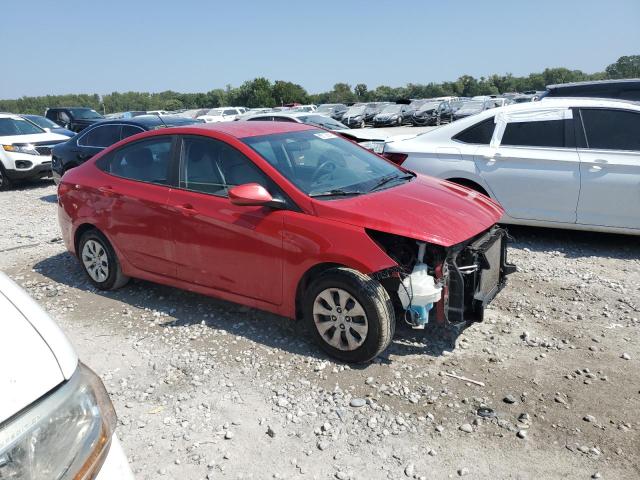  HYUNDAI ACCENT 2017 Red