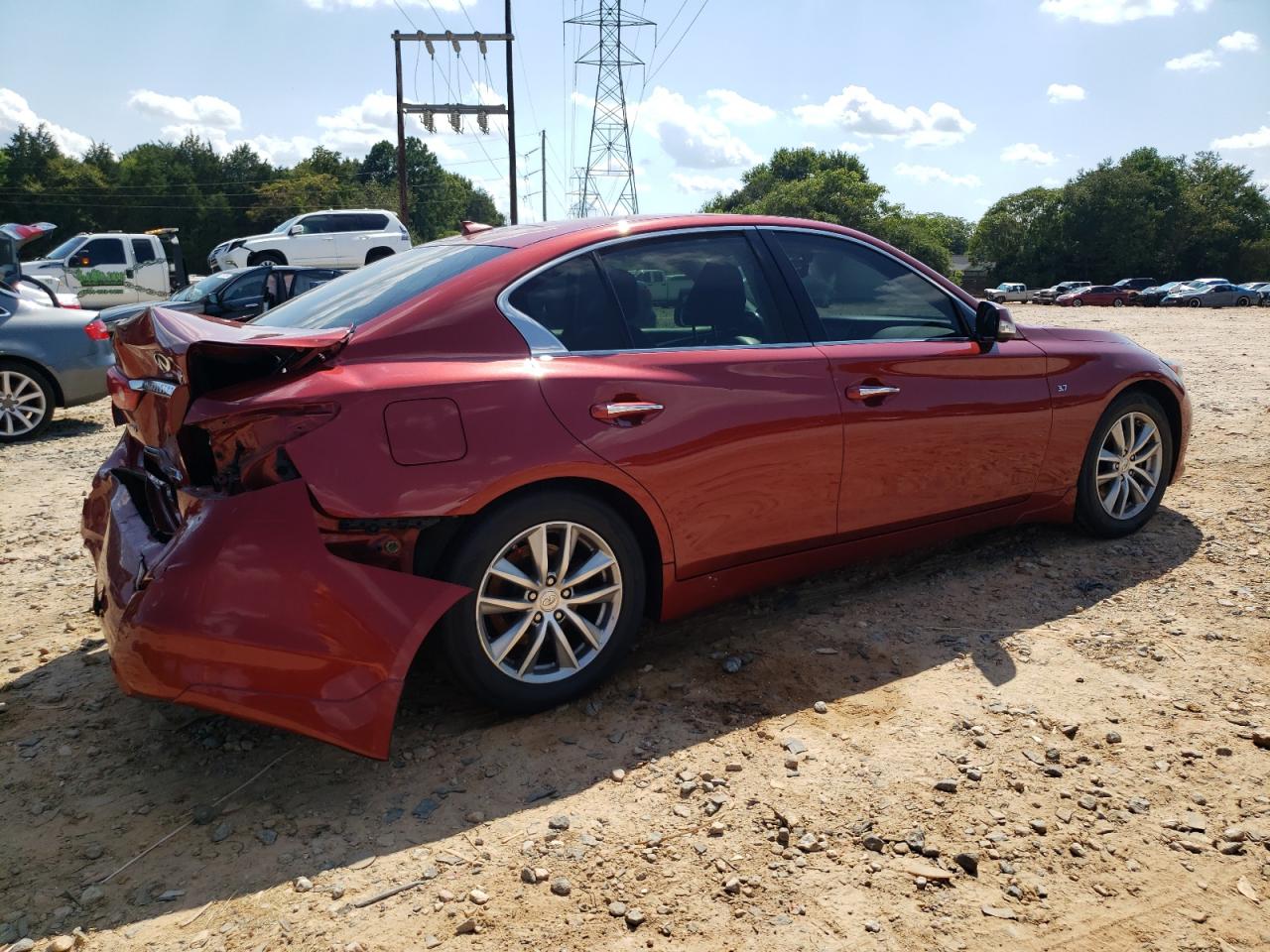 VIN JN1BV7AR9EM696599 2014 INFINITI Q50 no.3