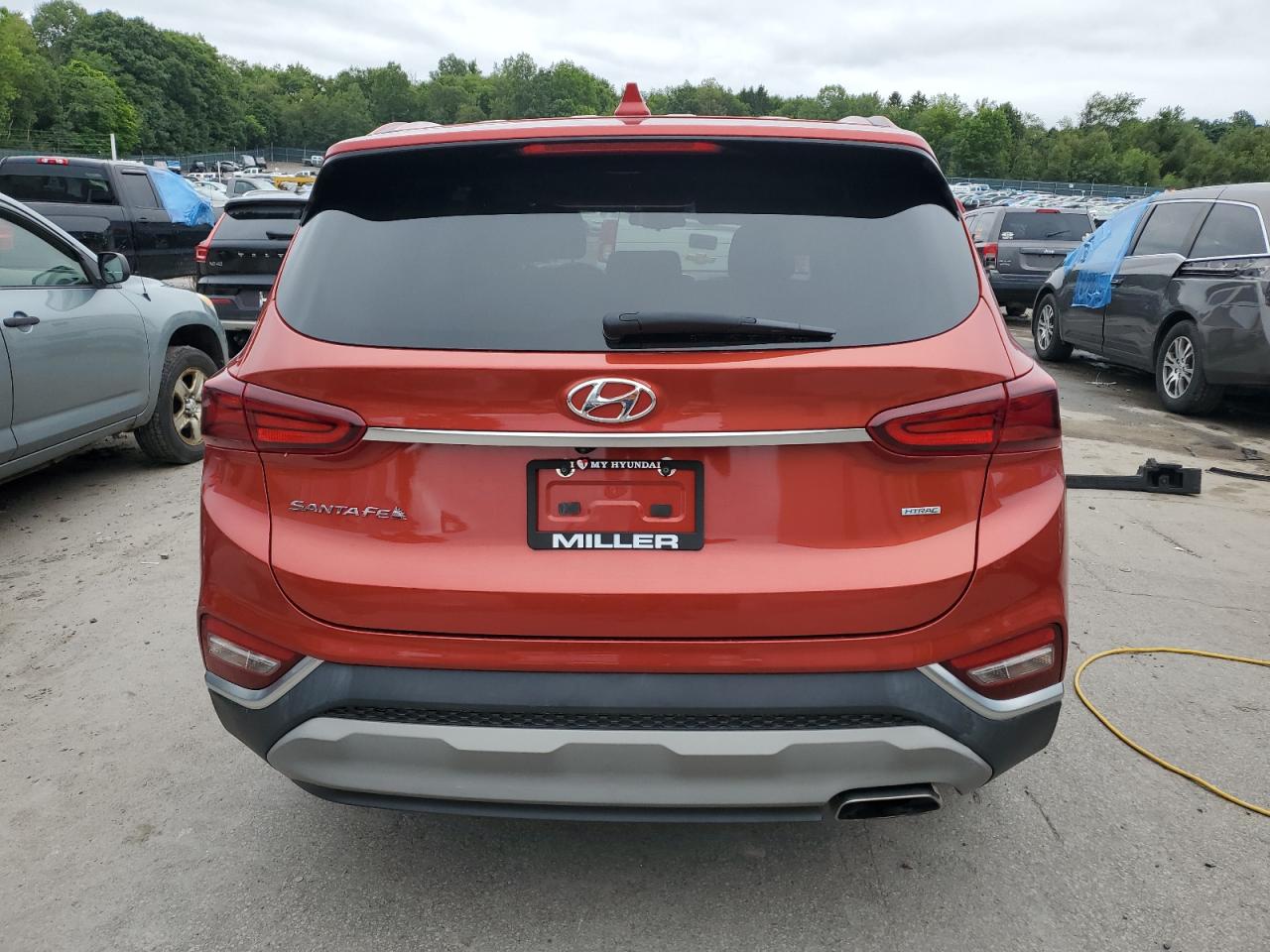 2020 Hyundai Santa Fe Sel VIN: 5NMS3CAD7LH163705 Lot: 65939314