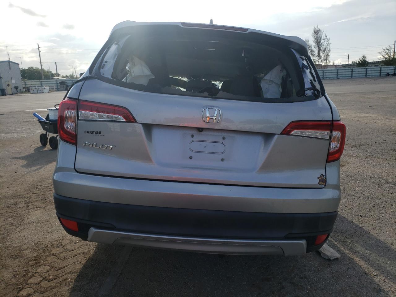 2021 Honda Pilot Ex VIN: 5FNYF5H38MB025832 Lot: 66007064
