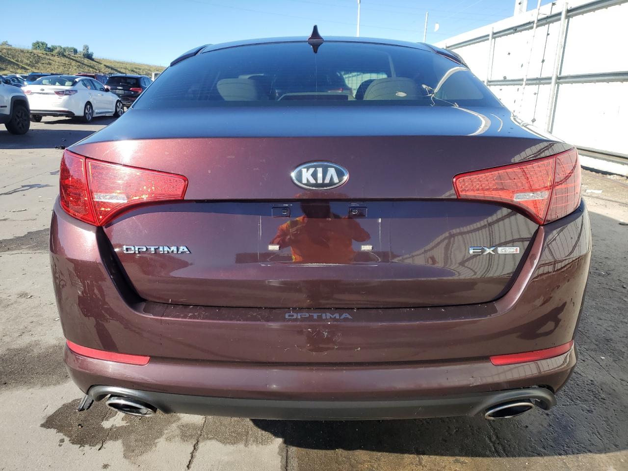 5XXGN4A76DG124734 2013 Kia Optima Ex