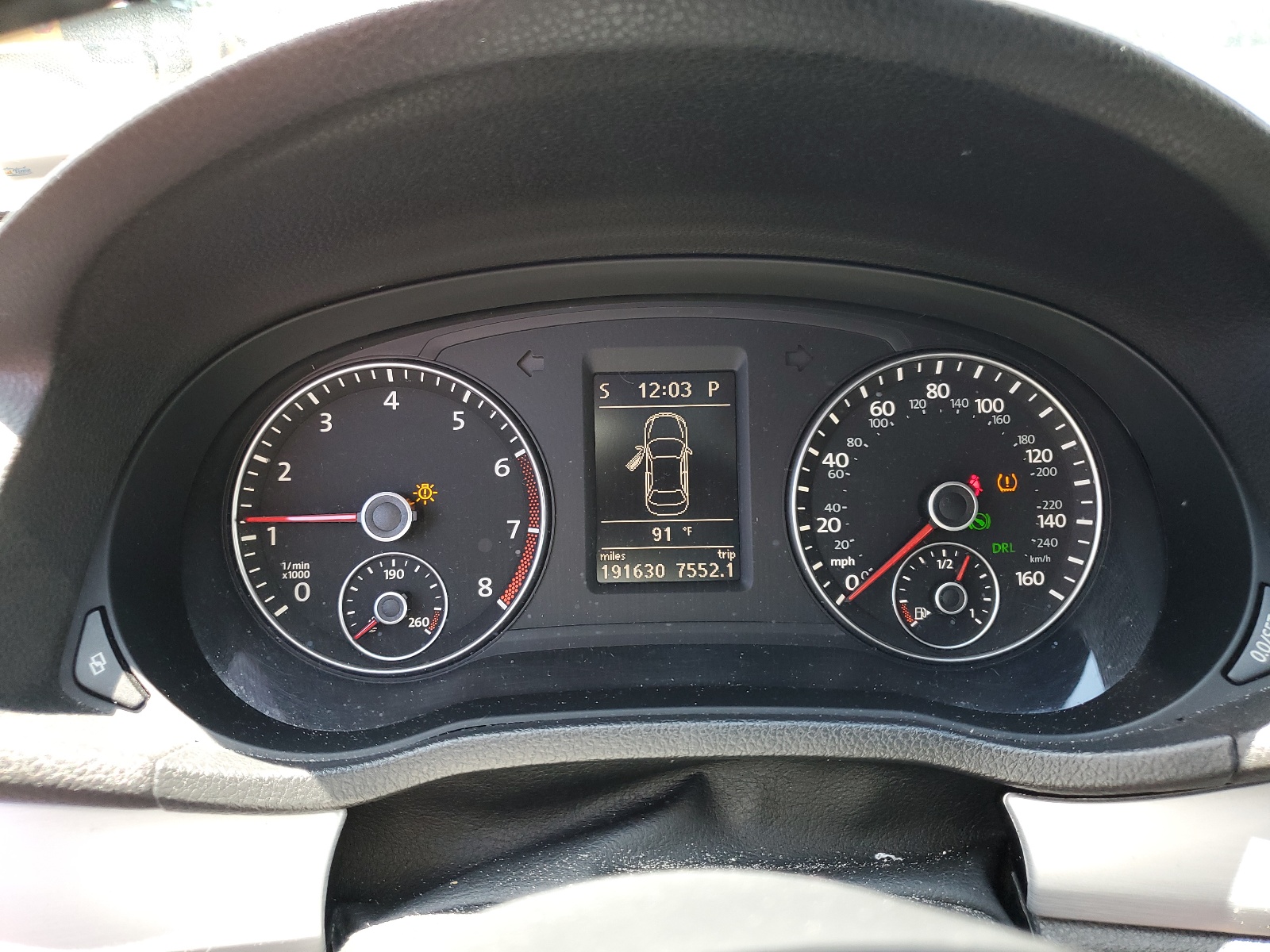 1VWBH7A38CC065536 2012 Volkswagen Passat Se