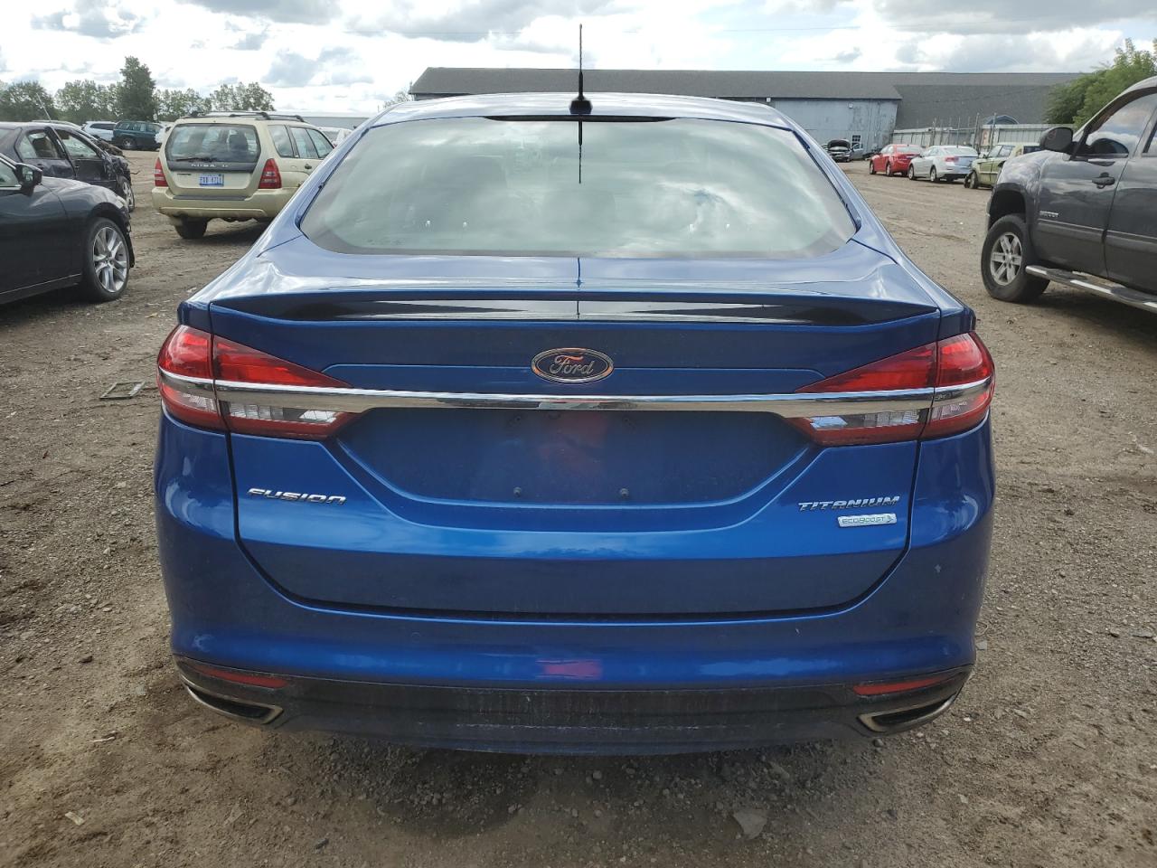 2017 Ford Fusion Titanium VIN: 3FA6P0K96HR178241 Lot: 68002694