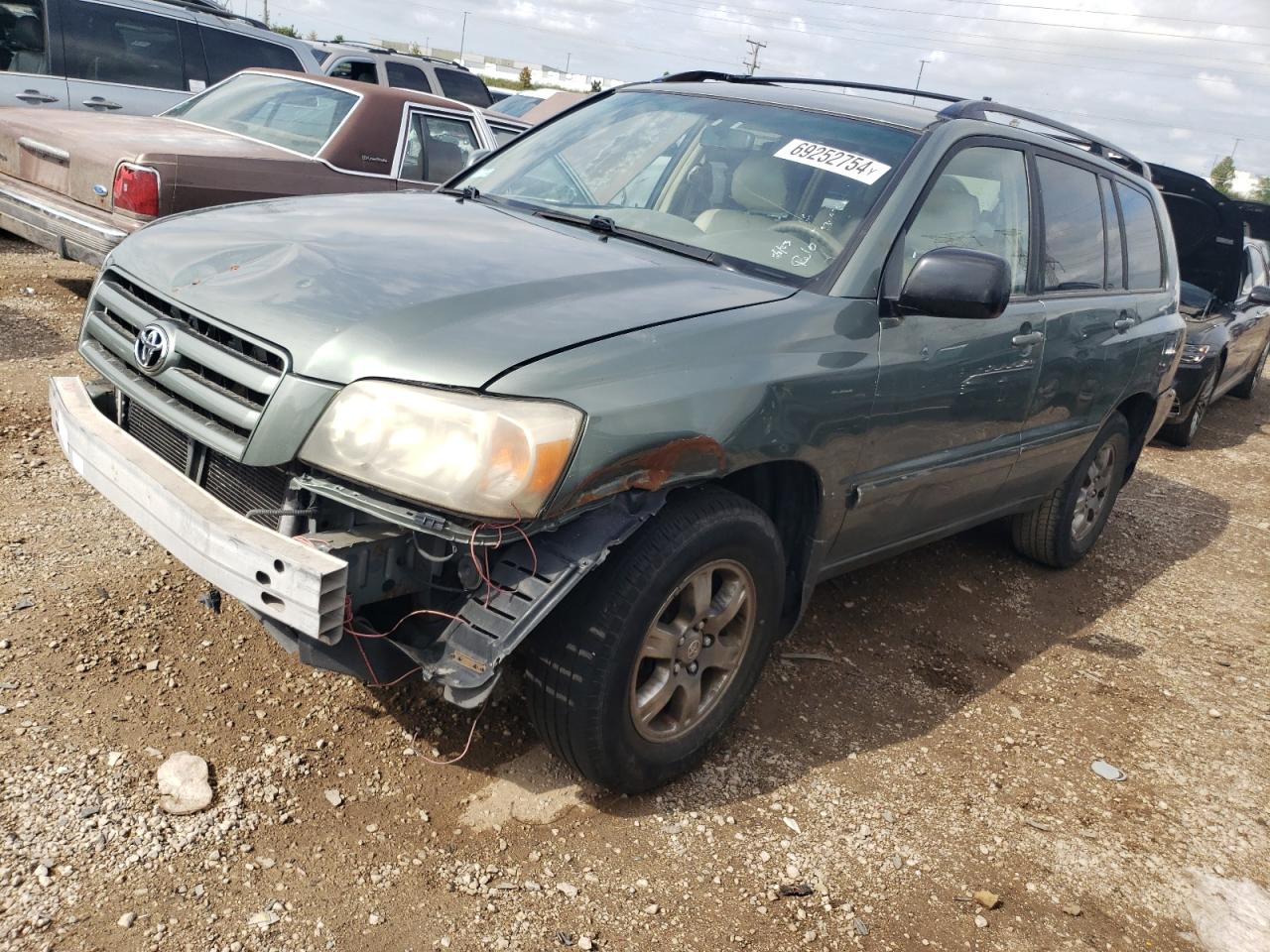 2005 Toyota Highlander Limited продається в Elgin, IL - Front End