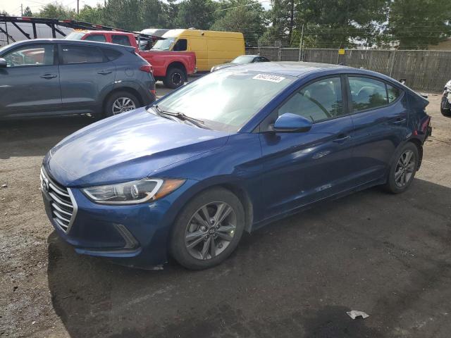  HYUNDAI ELANTRA 2018 Granatowy