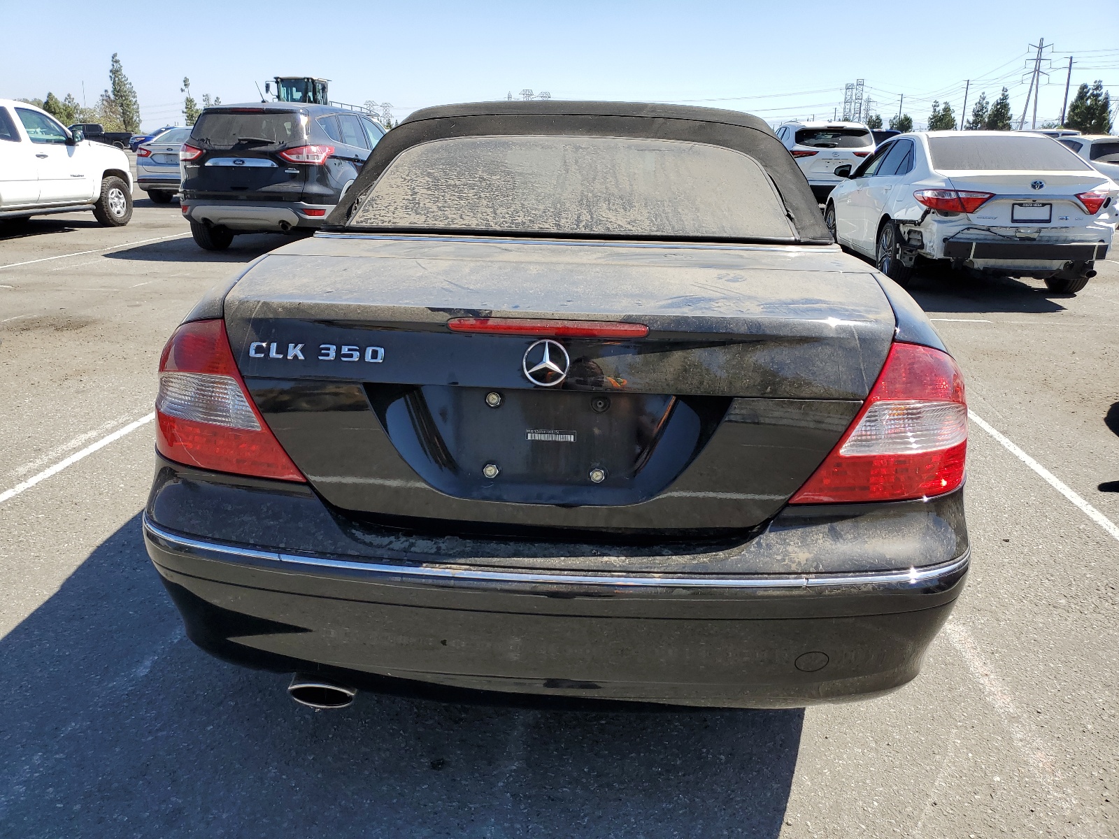 WDBTK56F68T099156 2008 Mercedes-Benz Clk 350