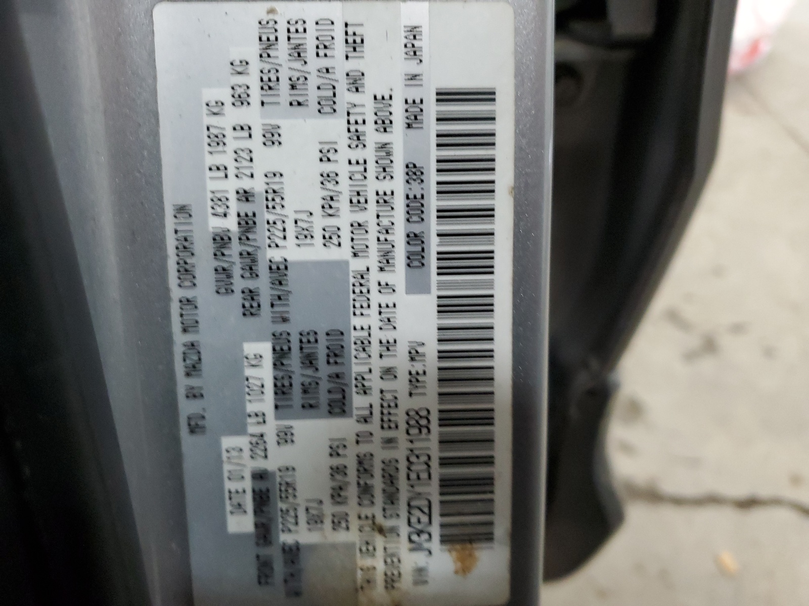 JM3KE2DY1E0311988 2014 Mazda Cx-5 Gt