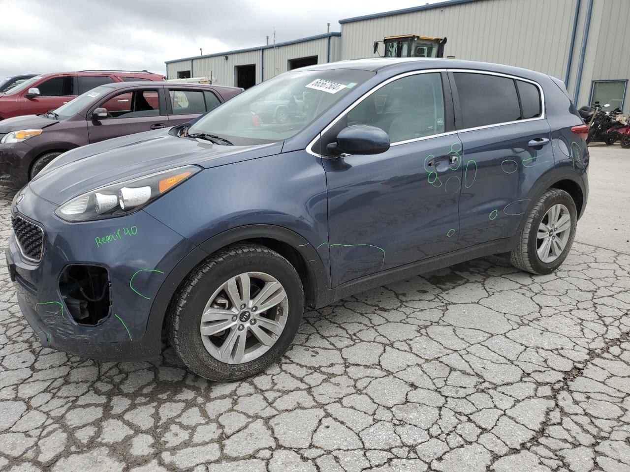 KNDPM3AC9J7393907 2018 Kia Sportage Lx