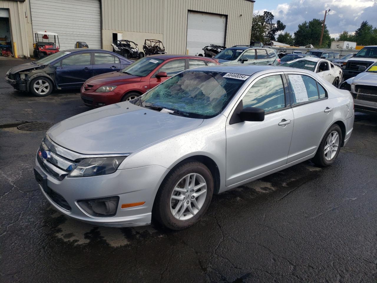 2012 Ford Fusion S VIN: 3FAHP0GA9CR259934 Lot: 68468054