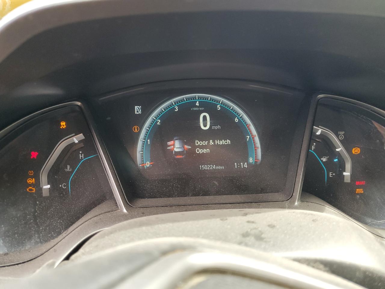 2018 Honda Civic Exl VIN: SHHFK7H7XJU205664 Lot: 66019254