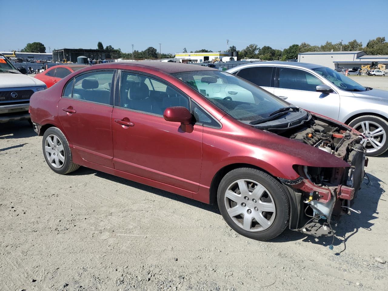 2010 Honda Civic Lx VIN: 2HGFA1F51AH576288 Lot: 66385554