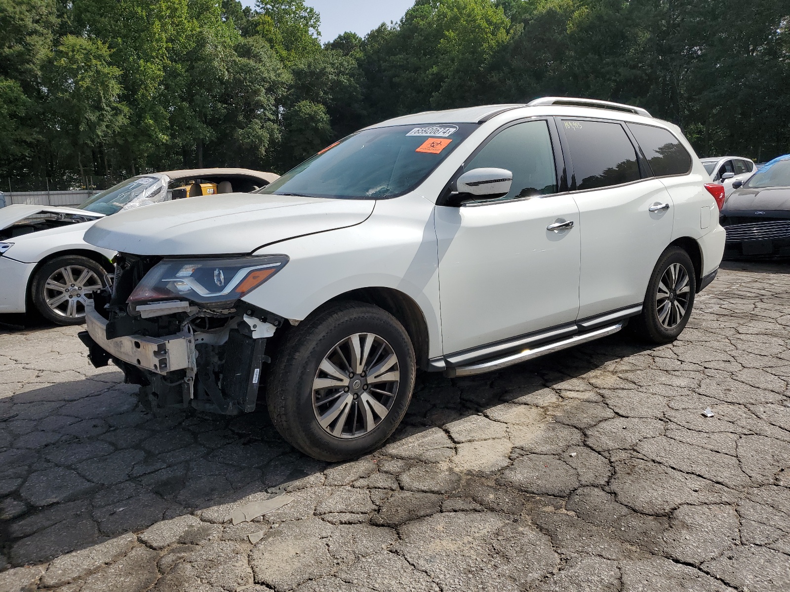 2017 Nissan Pathfinder S vin: 5N1DR2MM2HC678495