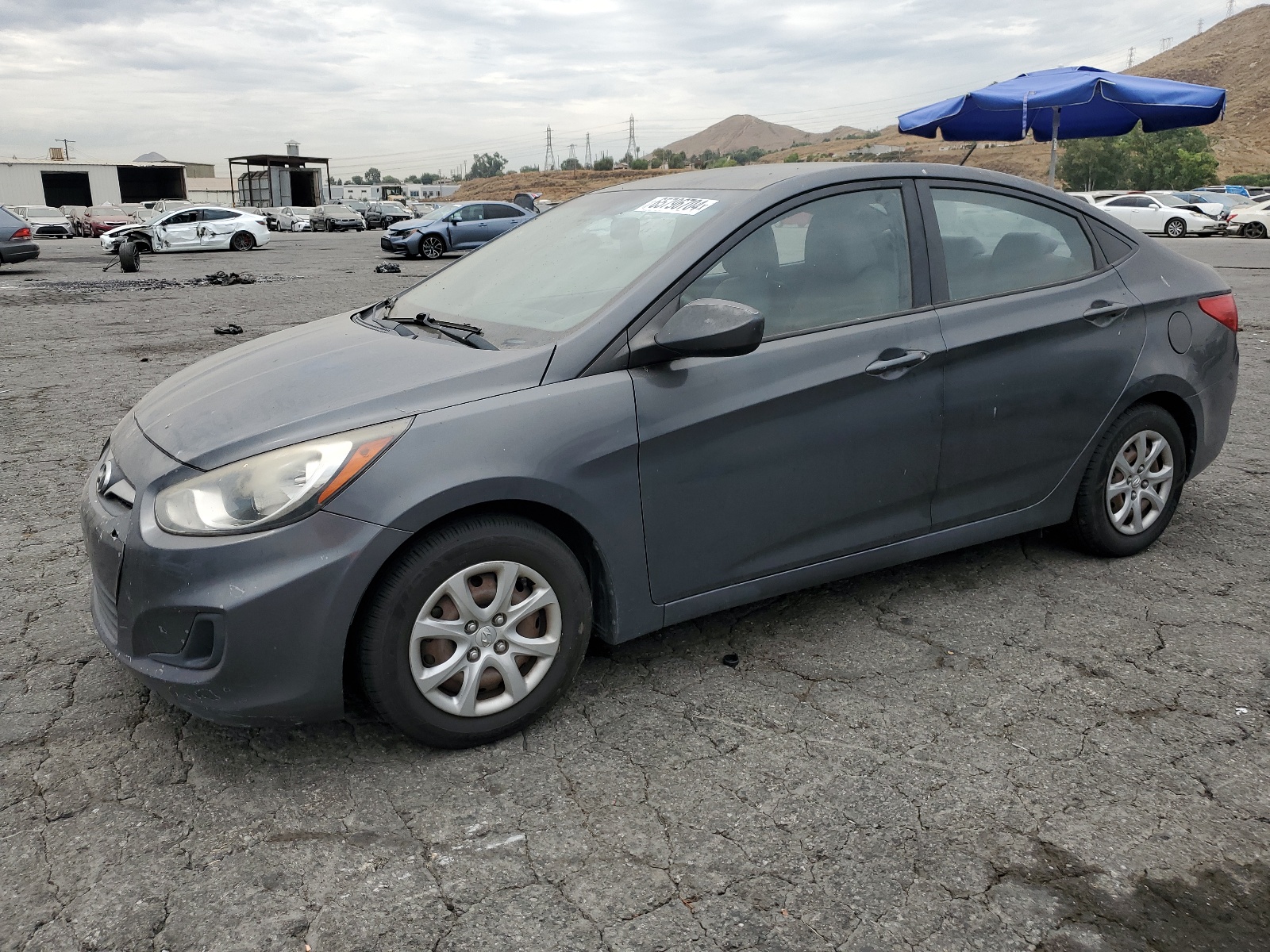 2012 Hyundai Accent Gls vin: KMHCT4AE9CU214337