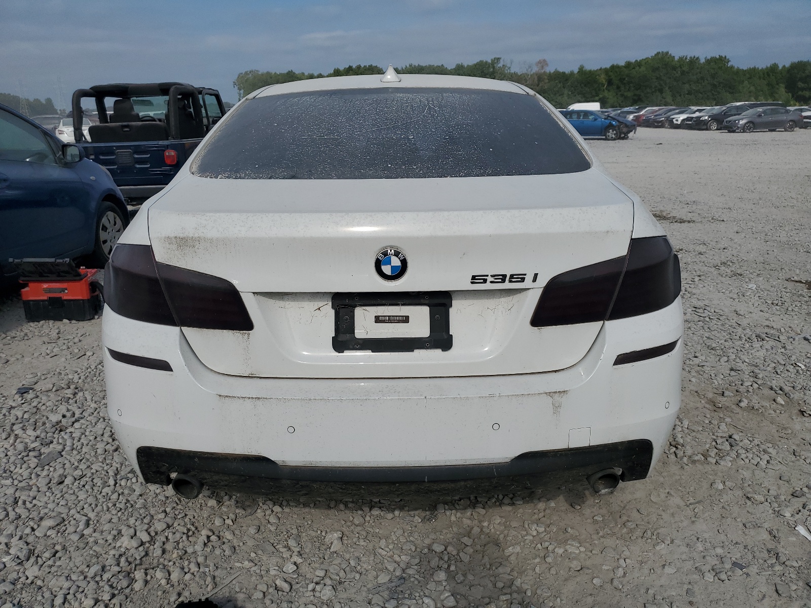 2013 BMW 535 I vin: WBAFR7C58DC829187