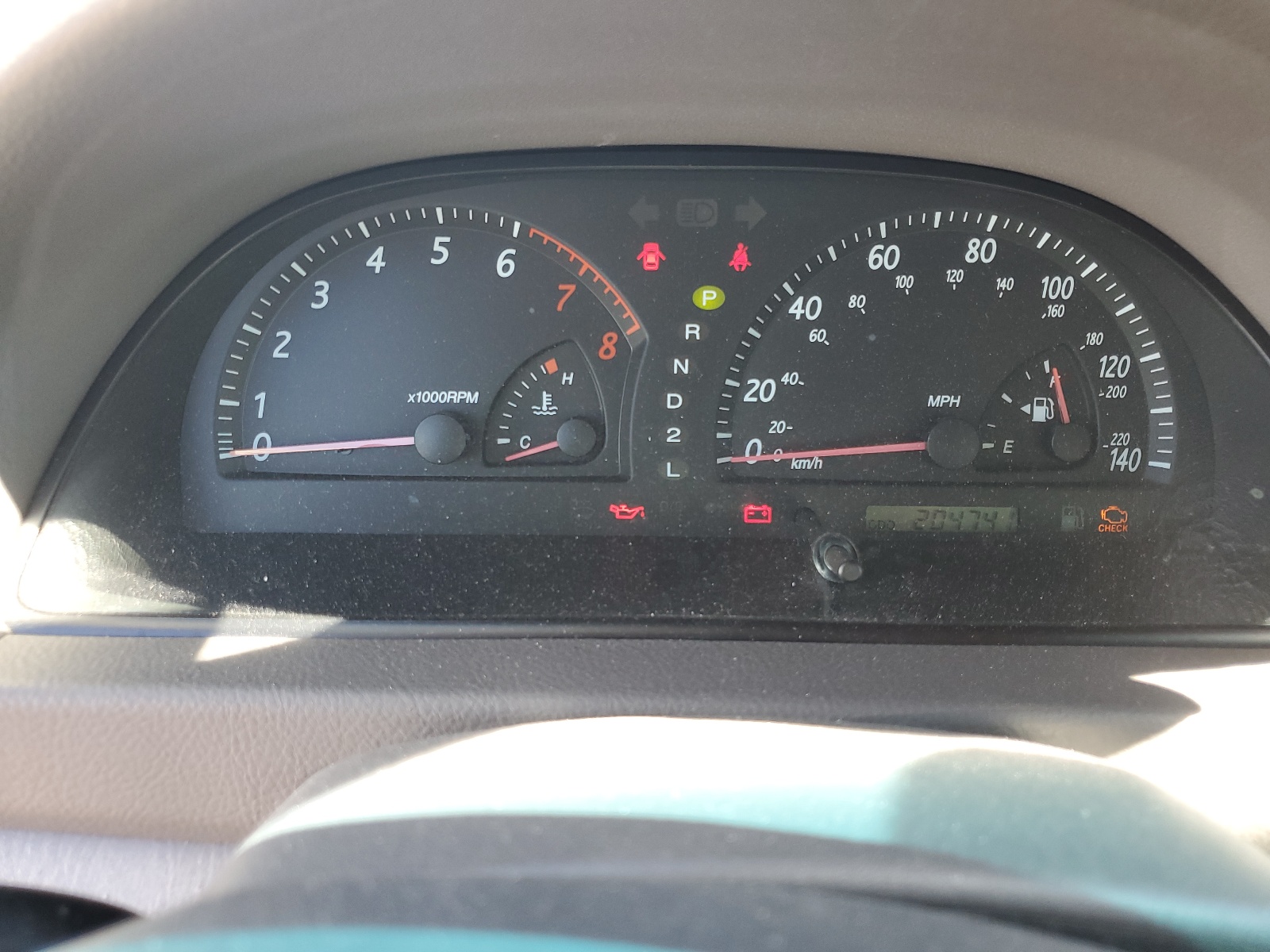 JTDBE32KX30238520 2003 Toyota Camry Le