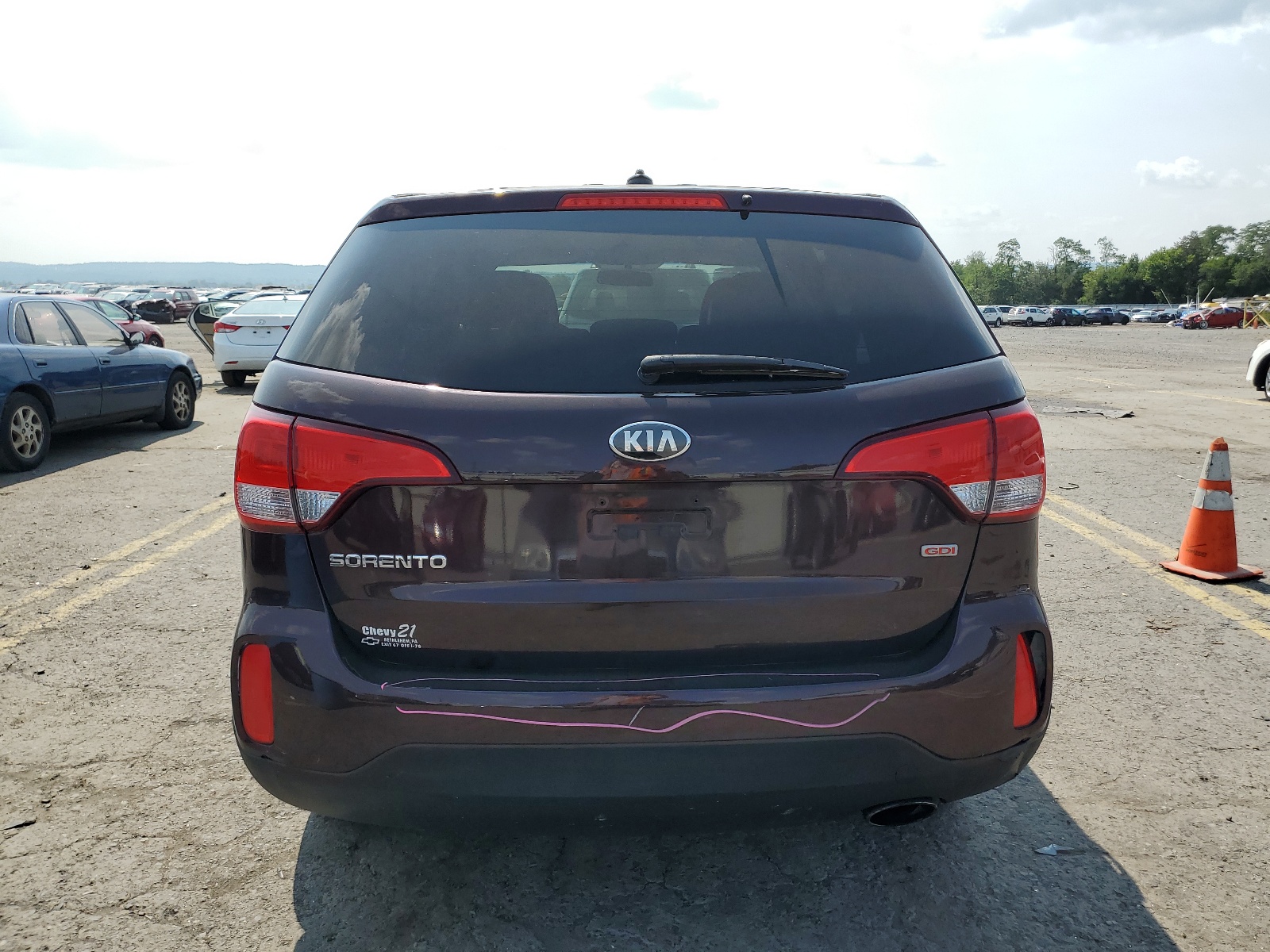 5XYKT3A64EG427493 2014 Kia Sorento Lx