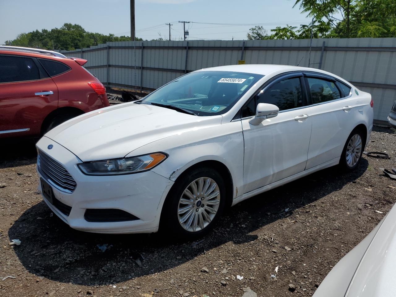 2014 Ford Fusion Se Hybrid VIN: 3FA6P0LU5ER367767 Lot: 65455674