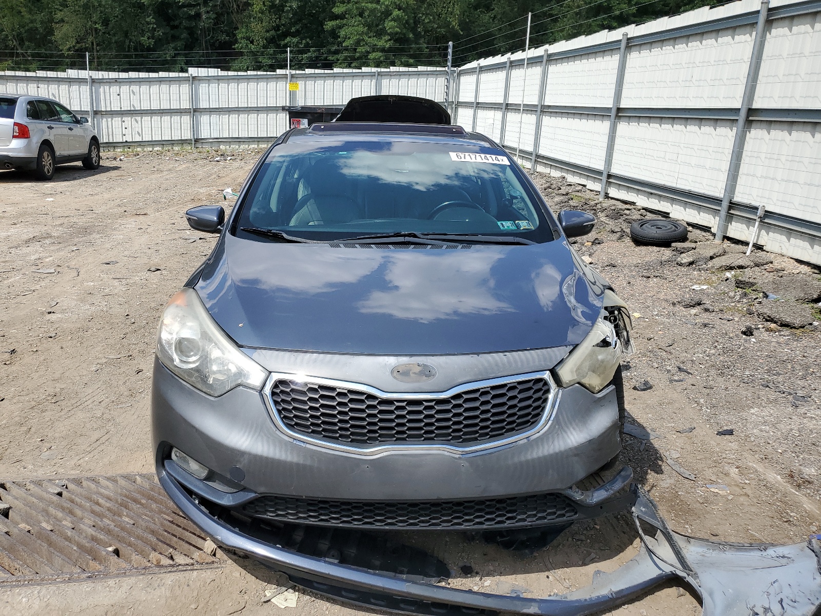 KNAFZ4A84E5060267 2014 Kia Forte Ex