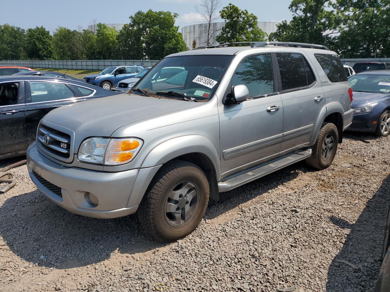 2001 Toyota Sequoia Limited VIN: 5TDBT48A91S023764 Lot: 65619384