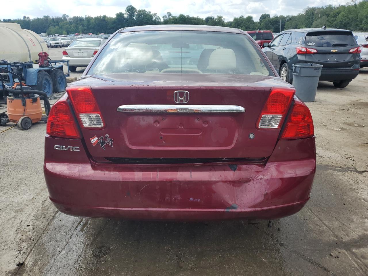 2003 Honda Civic Lx VIN: 1HGES16523L028315 Lot: 66537244