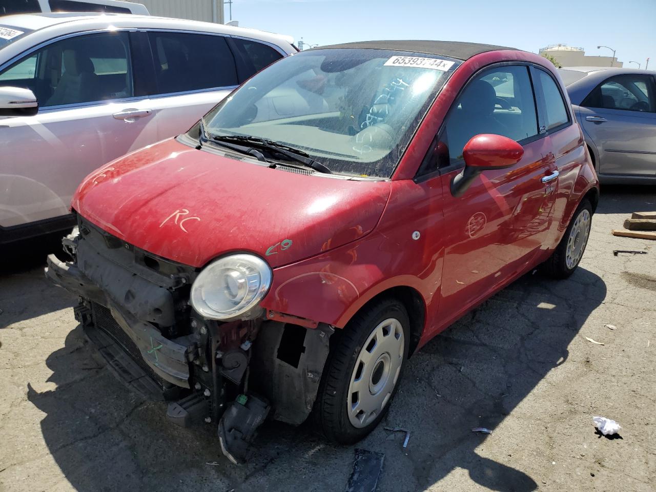 2015 Fiat 500 Pop VIN: 3C3CFFDR6FT508352 Lot: 65393744