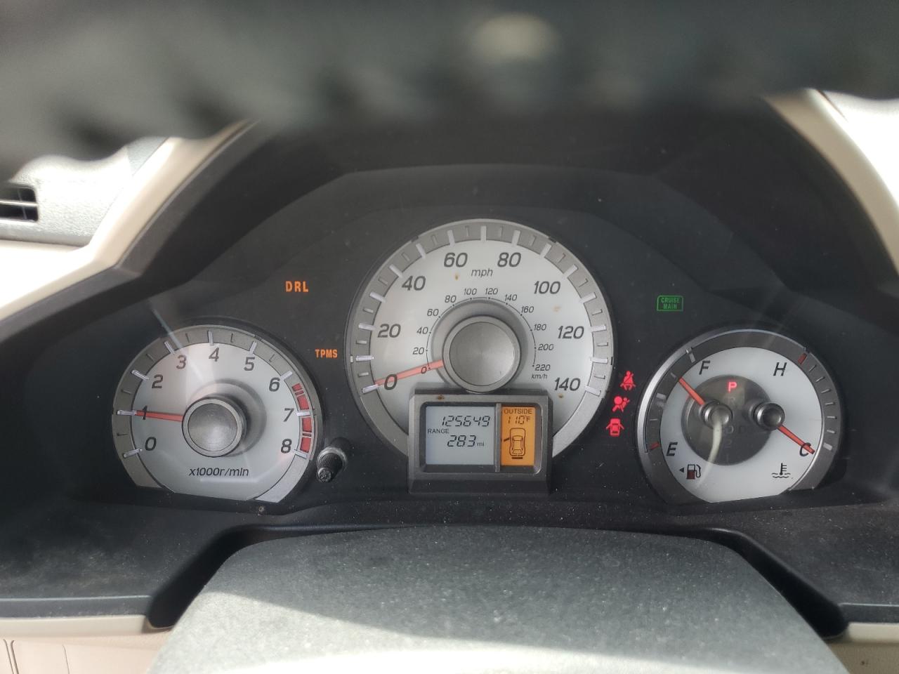 2012 Honda Pilot Exl VIN: 5FNYF4H58CB048926 Lot: 65458134