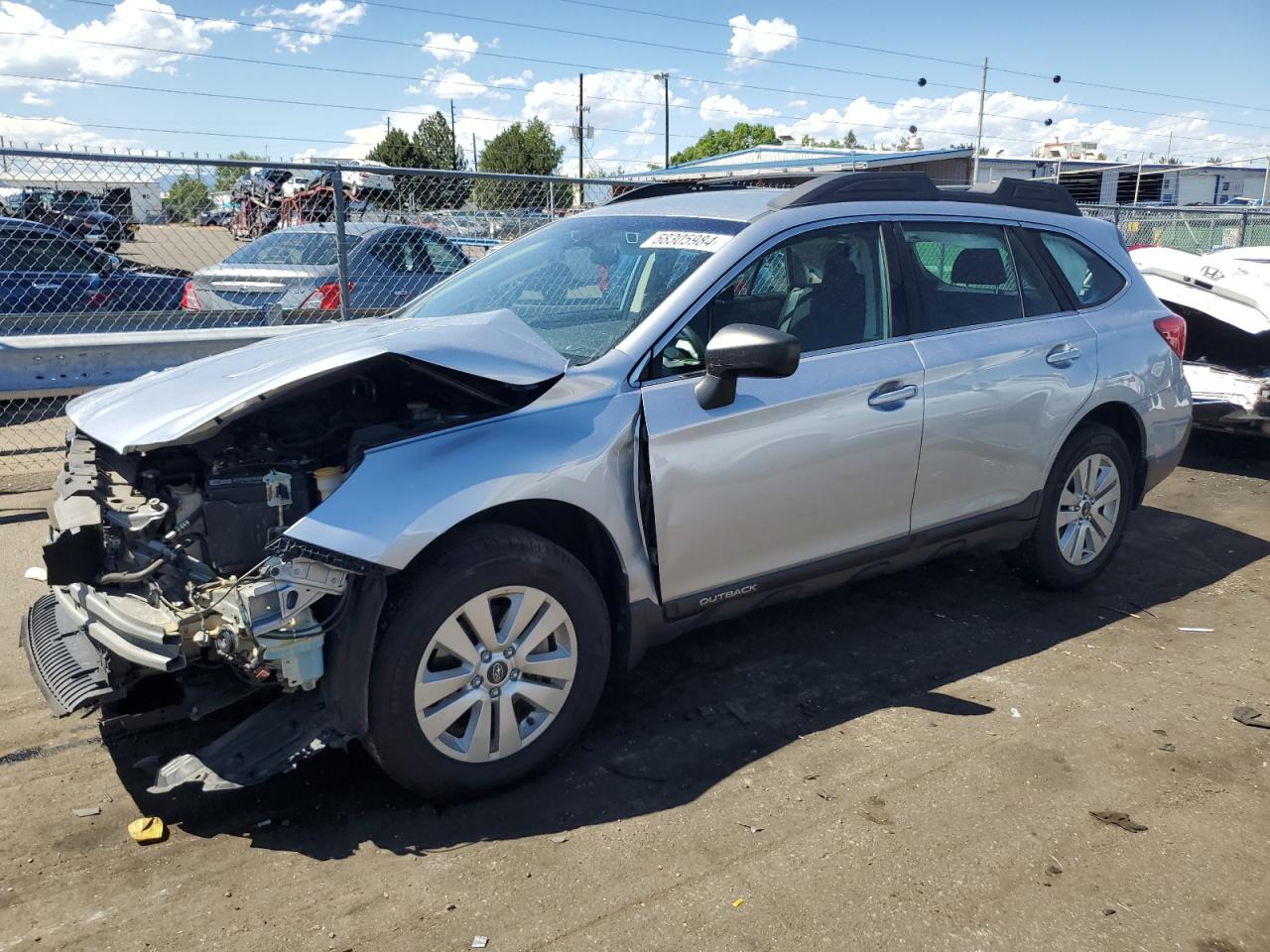 2019 Subaru Outback 2.5I VIN: 4S4BSABC8K3206003 Lot: 68305984