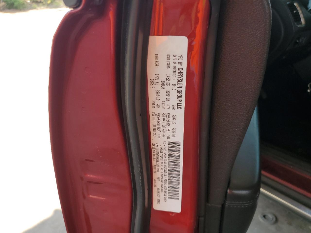 2014 Dodge Durango Sxt VIN: 1C4RDHAG3EC267189 Lot: 66871564