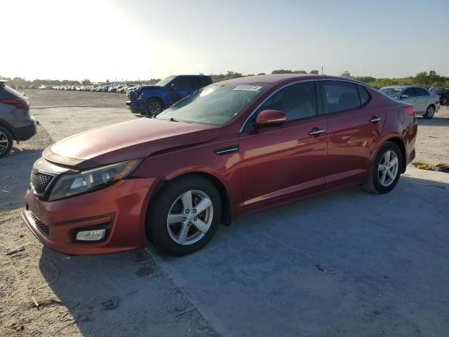 KIA OPTIMA 2015 Red